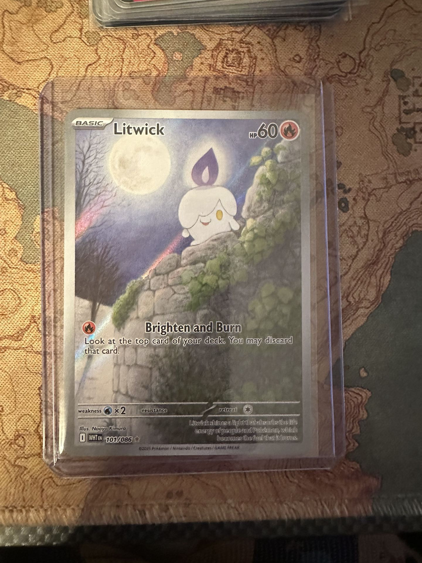 Pokémon Litwick Illustration Rare