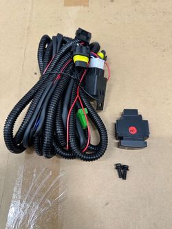 Fog Light Wiring Harness and Bezel Kit for 07-11 Nissan Versa