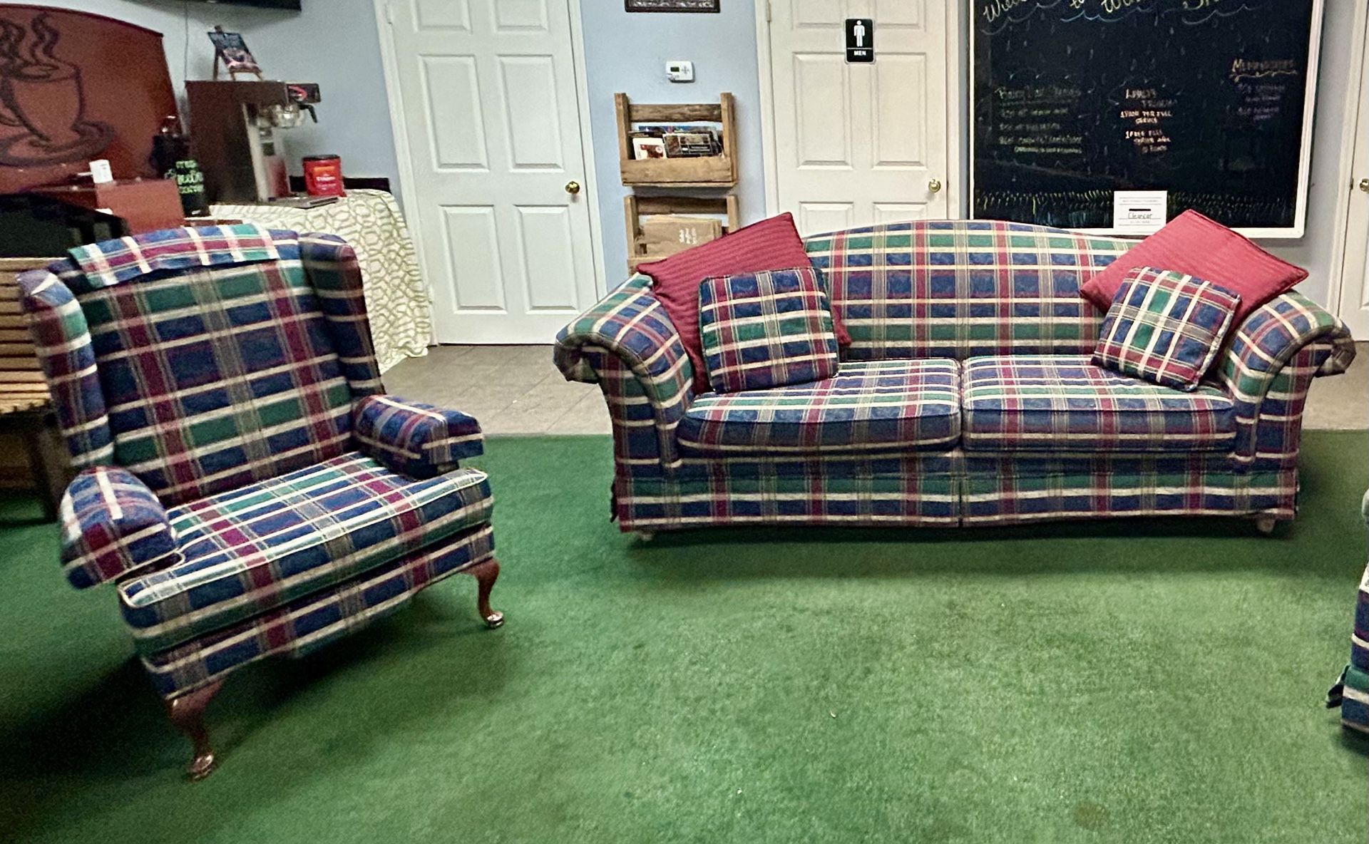 Ethan Allen Vintage Couch Set 