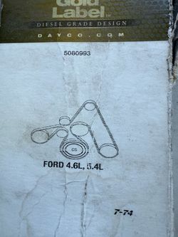 Serpentine Belt For 2001 Expedition
