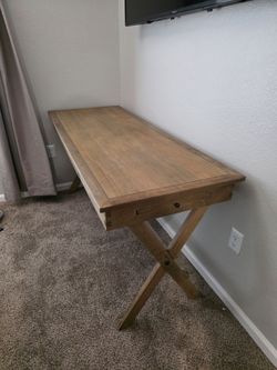 Wood desk