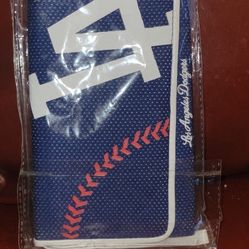 Los Angeles Dodgers Mother's Cookies wallet/wristlet, often given away as a promotional item (SGA) at Dodger Stadium for Mother's Day events. 