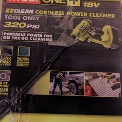 Ryobi Cordless Power Cleaner 