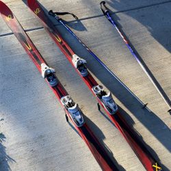 SKIS AND POLES
