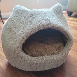 Small Dog Bed Dome with Pillow