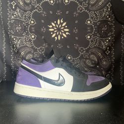 Jordan 1 Court Purple Low 