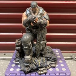 Gears of War Epic Edition Marcus Fenix Statue 11" Rare Exclusive