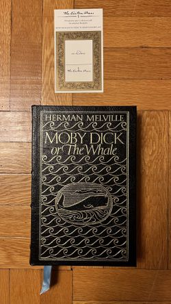 Herman Melville “Moby Dick” Collectible Book