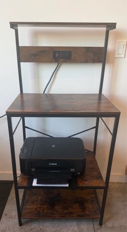 4 Tier Wood Cabinet