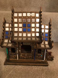 Handcrafted Thai temple