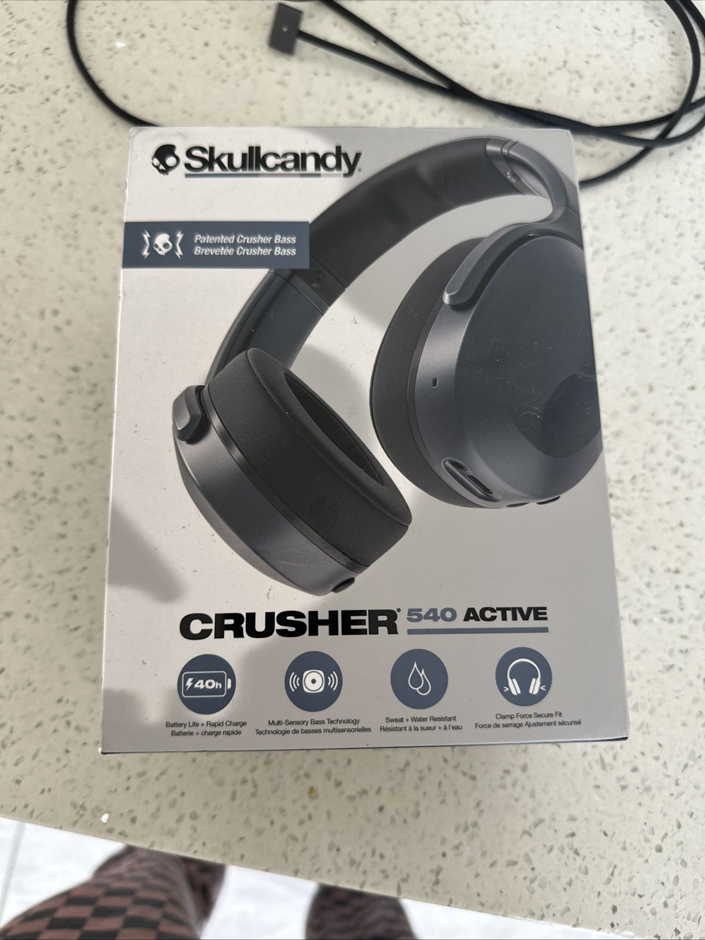 New Skull candy Crusher 540 Headphones Active Just Released