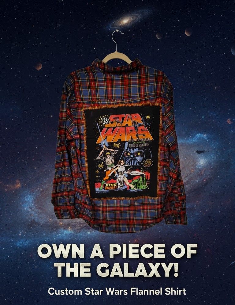 STAR WARS Custom Flannel