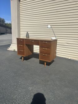 Mid Century Modern Refinished Desk