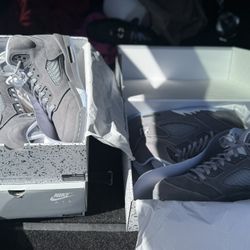 Wolf Grey 5 Jordan 