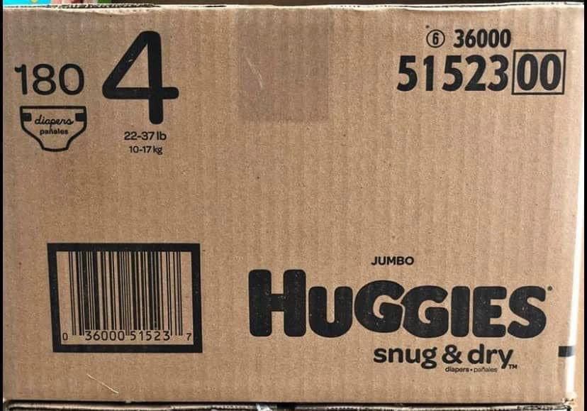 Huggies size 4 Snug Dry diapers