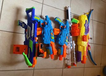 Assortment of Nerf Guns