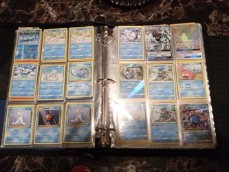 Pokemon Cards In Binder 