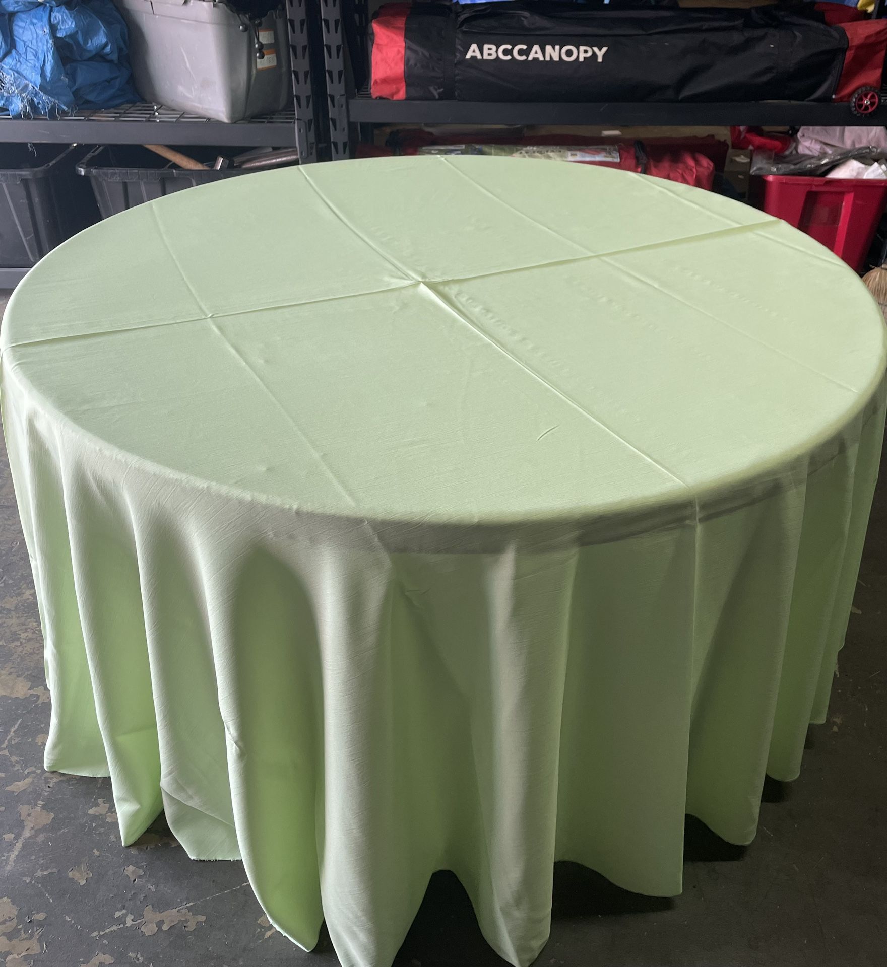 120R Polyester Tablecloths- Hemlock
