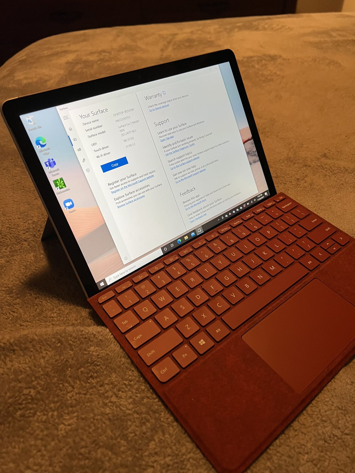 Microsoft Surface Go 2 Tablet Laptop