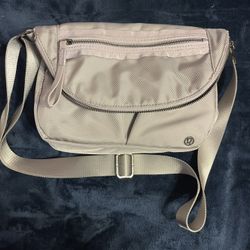 Lululemon Grey/silver  Crossbody Bag $35