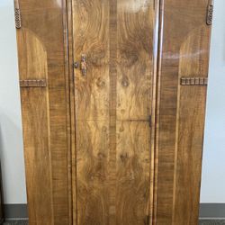 Vintage Art Deco Armoire 