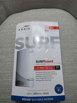 Arris surfboard s33 docsis 3.1 multi gig modem