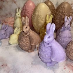 Easter Egg Candles 