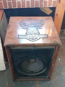 HARLEY DAVIDSON SPEAKER BOX