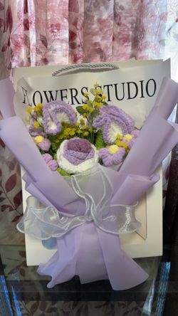 Beautiful crocheted Flower Bouquet 💐 