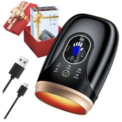 Hand massager machine with heat