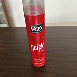 V05 Quick! Fast Drying Hairspray Extra 8.5 Ounces