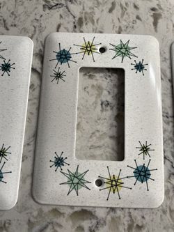 One Gang Rocket Metal Wall Plate