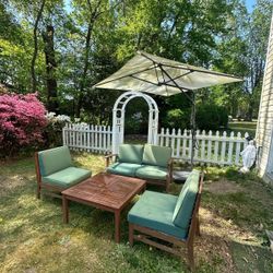 Outdoor living set