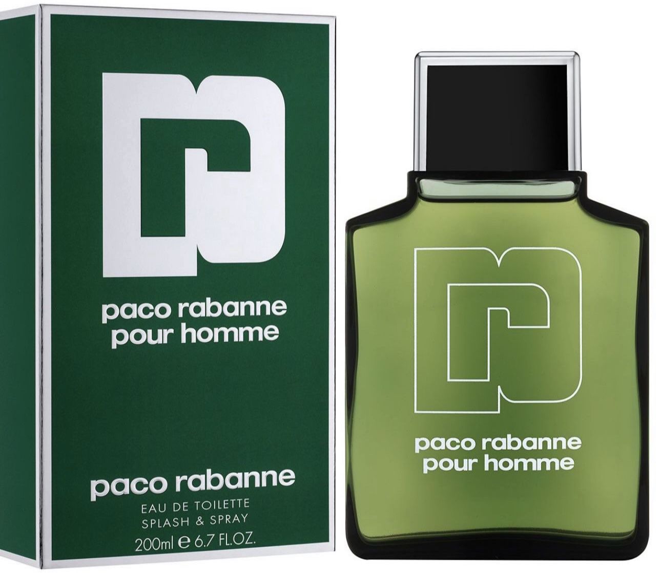 Sealed Paco Pour Homme Men's Eau de Toilette Spray, 6.7 oz.