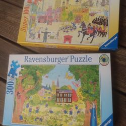 Lot Of 2 Madeline Ravenburger Jigsaw Puzzles
