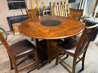 Dining Room Table with 4 Chairs