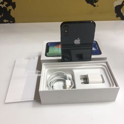Unlocked iPhone X 64 GB- Grey Plus An  Apple Watch. Bundle Deals Only