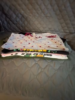 Lot of 7 Girls Clothing Bundle Mixed Tops and Shirts size 7/8