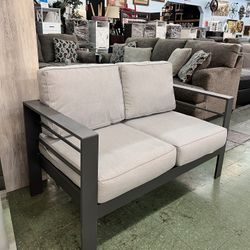 🥳Flash Deal🥳Deep Seat Outdoor Aluminum Patio Loveseat $200, Matching Sofa And Chairs available 