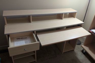 O’Sullivan furniture 3 tier computer desk with storage
