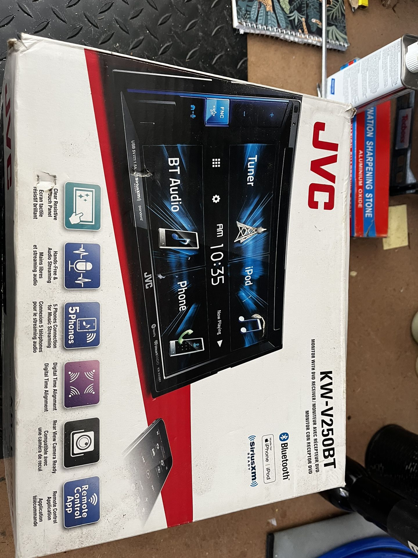 JVC KW-V250BT Car Audio