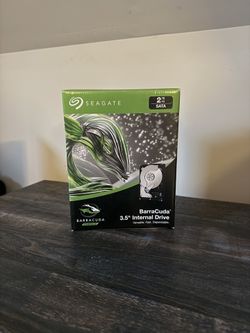 Seagate Barracuda 3.5” Internal Drive 2TB