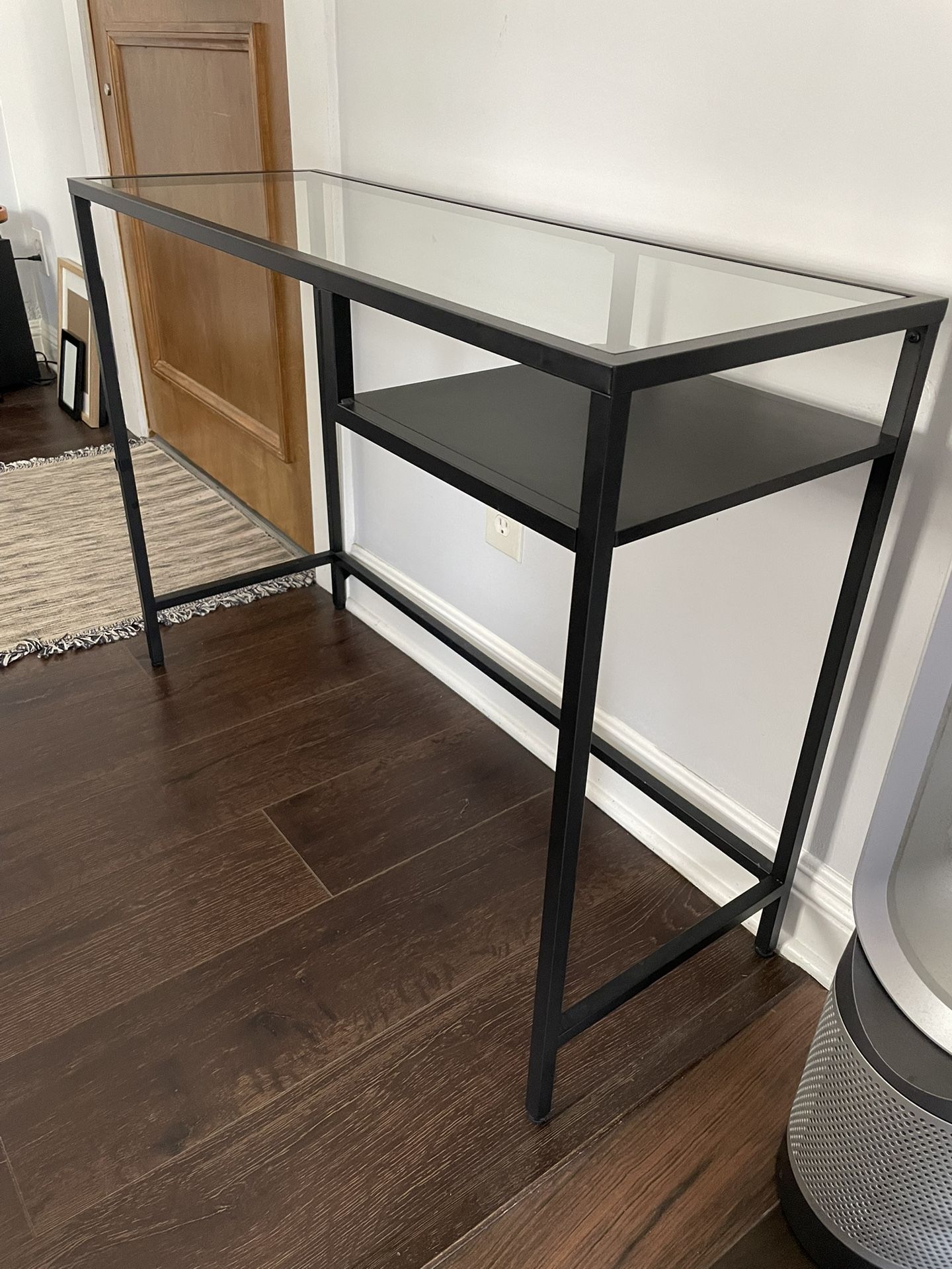 Glass Laptop Table (IKEA Vittsjö)