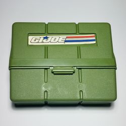 Vintage 1983 Hasbro G.I. Joe Pocket Patrol Pack Figure Holder Belt Clip Case Green USED
