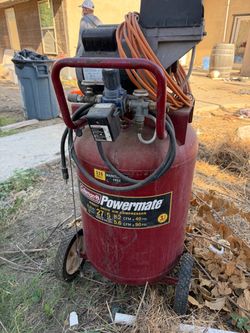Coleman Powermate 27 Gallon Air Compressor
