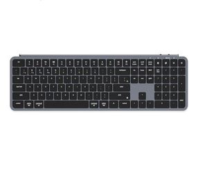 Keychron B6 Pro Ultra-Thin Wireless Keyboard, Full-Size ZMK with Numeric Keypad Quiet Typing, 2.4 GHz/Bluetooth 5.2/Wired Connection Long Battery Life