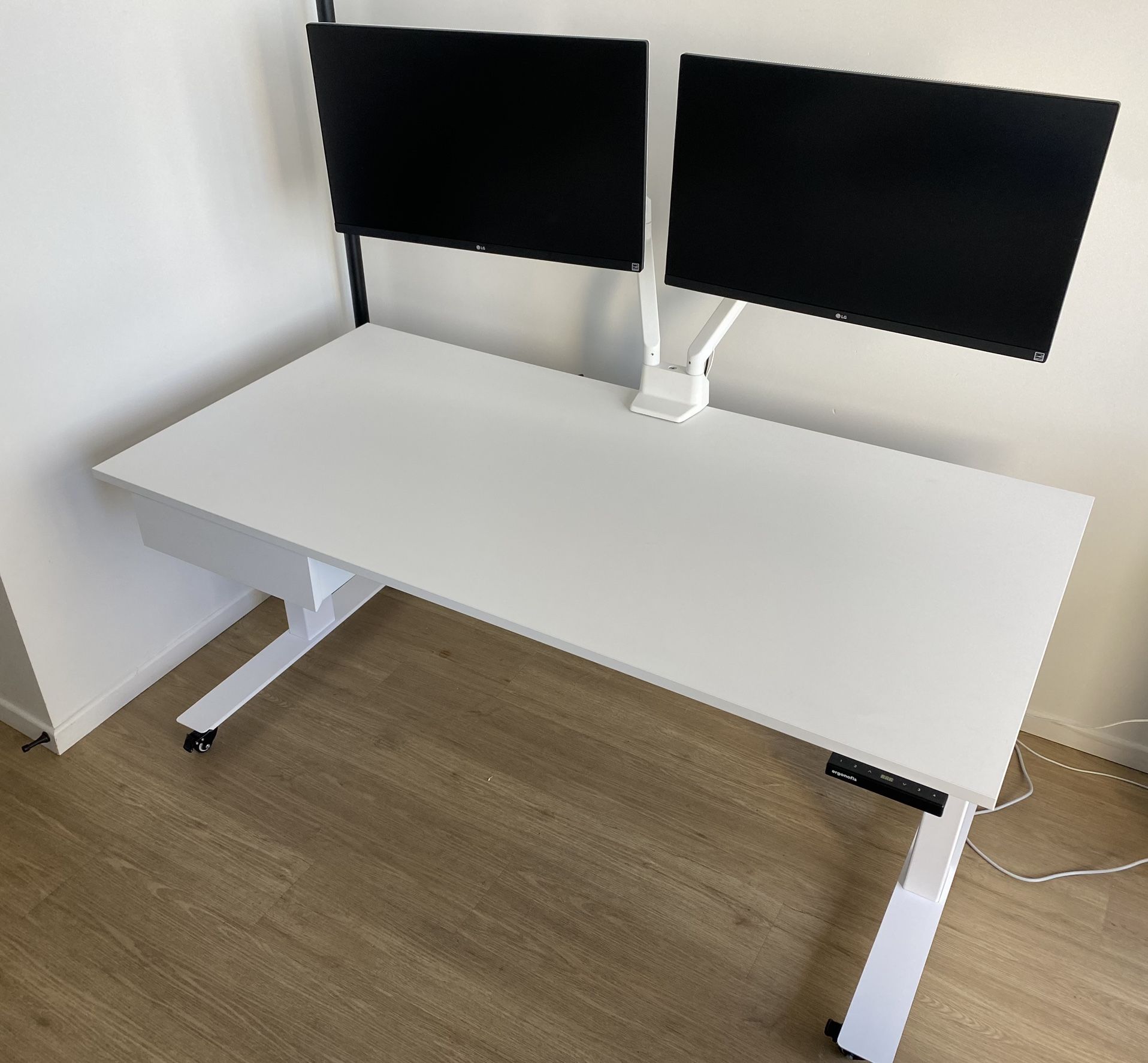 MUST GO 1/15! Ergonofis Standing desk with accessories