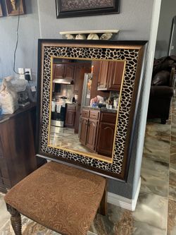 Beautiful Leopard Mirror 