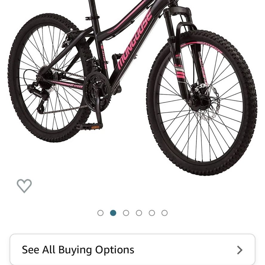 Mongoose 24 online inch women's bike