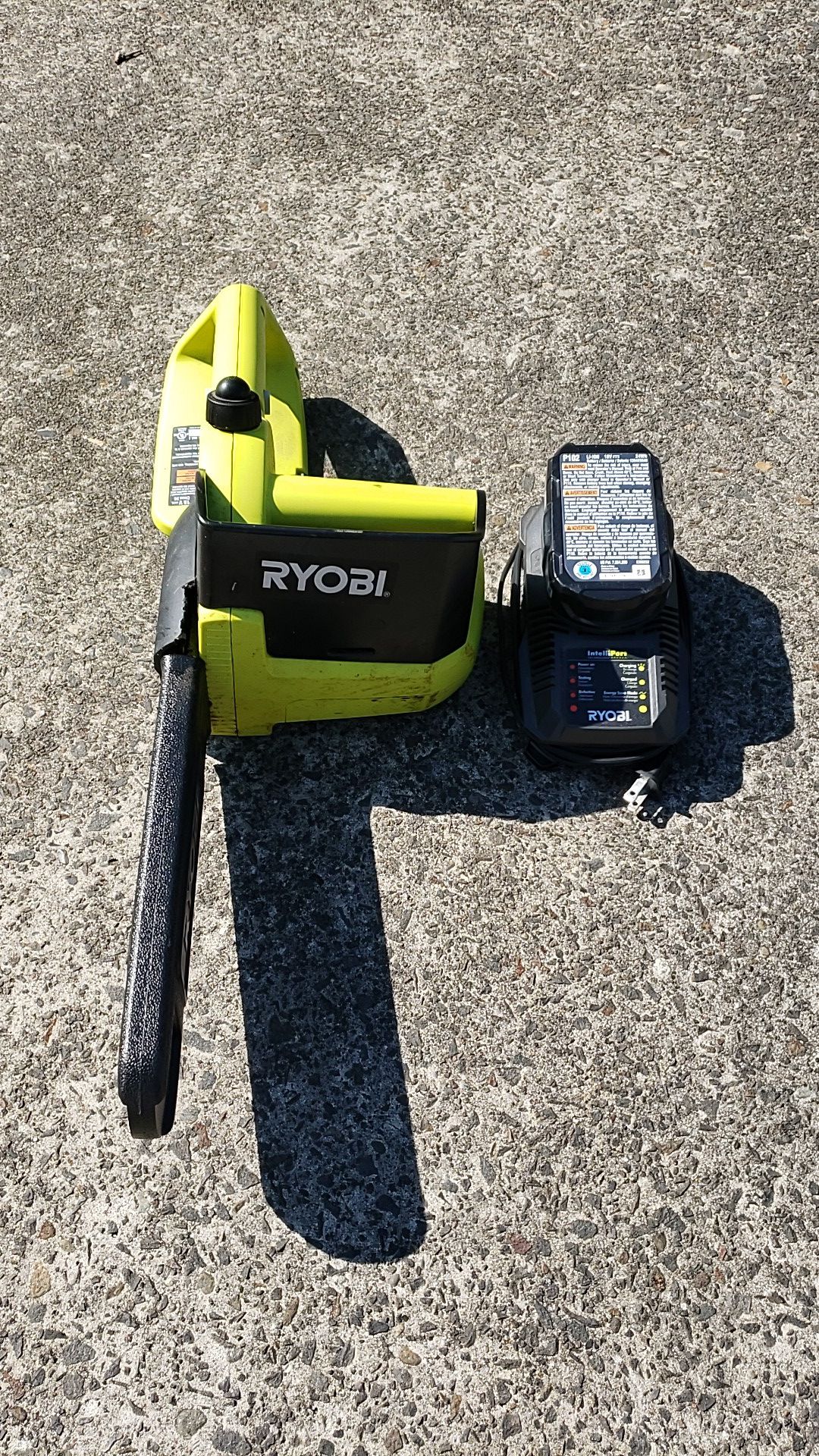Ryobi One cordless chainsaw